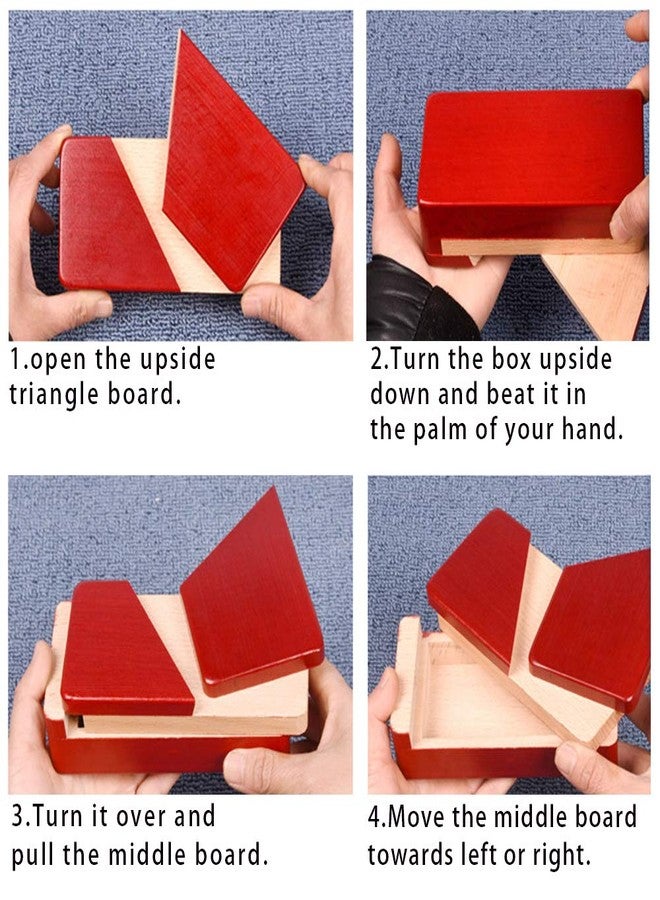 Blovec Impossible Box Puzzle Master with Secret Opening Mechanism and Drawer - Image 3